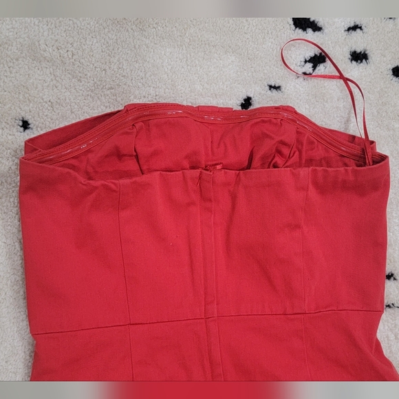 H&M Vibrant Red Dress - Picture 5 of 6